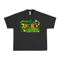 Pigment Black one lucky mama Urban Heavy Tee - FaDigitalArtStudio