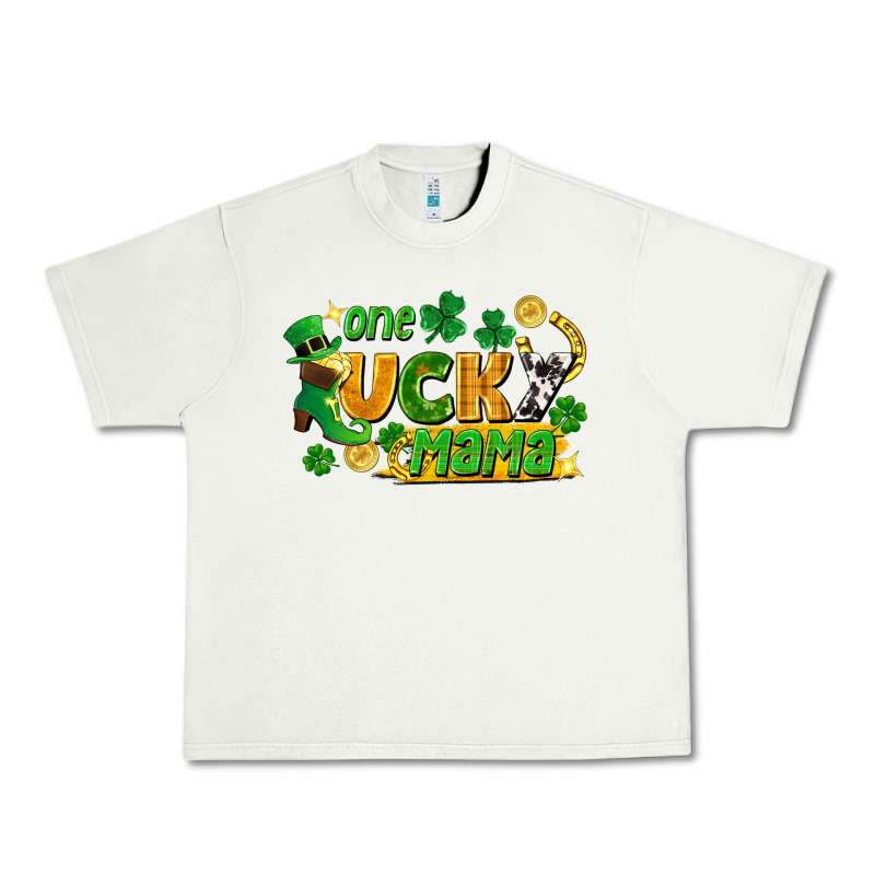 One Lucky Mama Urban Heavy Tee by FaDigitalArtStudio | Teevron
