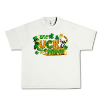 Pistachio one lucky mama Urban Heavy Tee - FaDigitalArtStudio