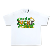 White one lucky mama Urban Heavy Tee - FaDigitalArtStudio