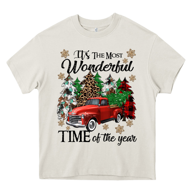 Its The Most Wonderful Time Of The Year Heavy Core Tee by CowGirlArtShop | Teevron