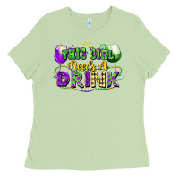 Matcha This girl needs a drink Ladies Tee - FaDigitalArtStudio