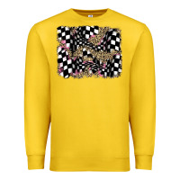 Lemon racing leopard backgraund Premium Sweatshirt - JahusDesignShop