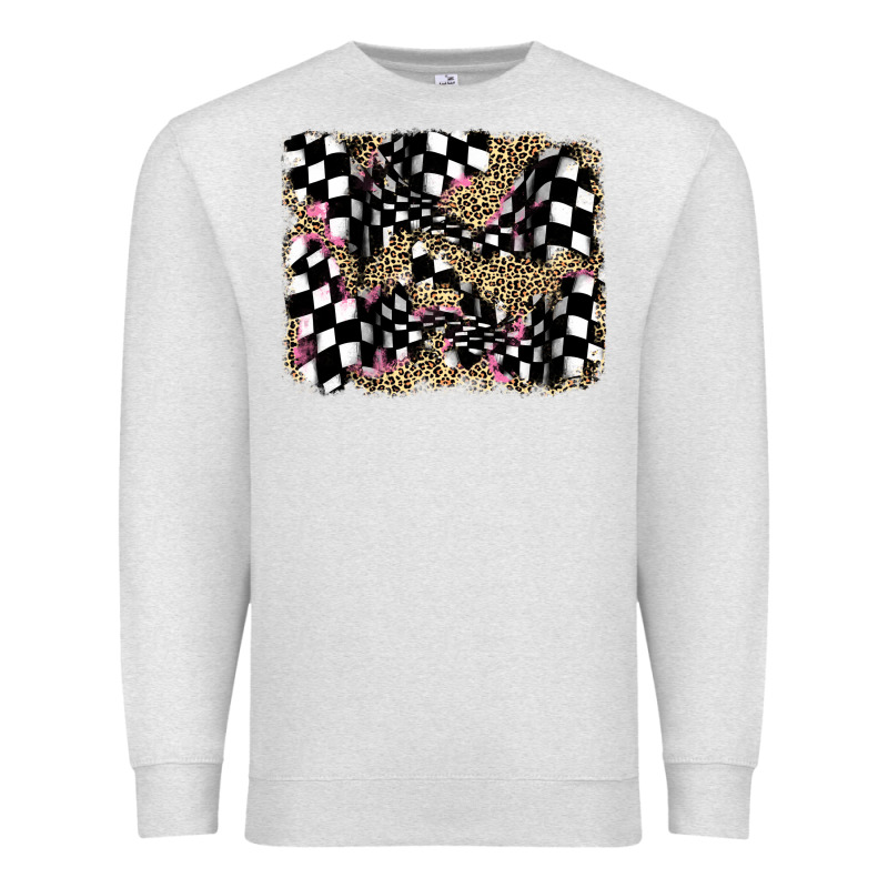 Racing Leopard Backgraund Premium Sweatshirt by JahusDesignShop | Teevron