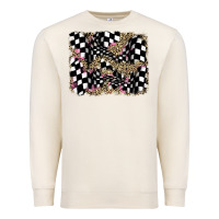 Sandshell racing leopard backgraund Premium Sweatshirt - JahusDesignShop