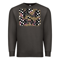 Smoke racing leopard backgraund Premium Sweatshirt - JahusDesignShop