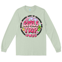 Matcha Grils Trip 2025 Long Sleeve Tee - CowhideDigitalArt