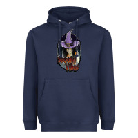 Navy spooky vibes Heavyweight Hoodie - JahusDesignShop