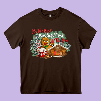 Its The Wonderful Time Of The Year Heavy Core Tee Designed By Cowgirlartshop