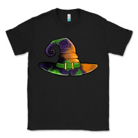 Black Purple leopard witch hat Classic Tee - Jasminsmagicworld