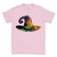 Bubblegum Pink Purple leopard witch hat Classic Tee - Jasminsmagicworld
