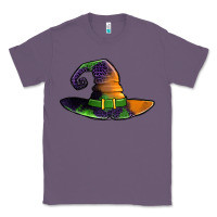 Lavender Purple leopard witch hat Classic Tee - Jasminsmagicworld