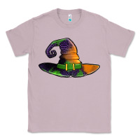 Lilac Purple leopard witch hat Classic Tee - Jasminsmagicworld