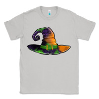 Moon Dust Purple leopard witch hat Classic Tee - Jasminsmagicworld