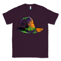 Plum Purple leopard witch hat Classic Tee - Jasminsmagicworld