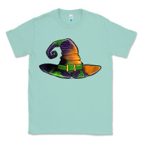 Seafoam Purple leopard witch hat Classic Tee - Jasminsmagicworld