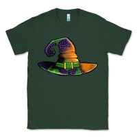 Sports Green Purple leopard witch hat Classic Tee - Jasminsmagicworld