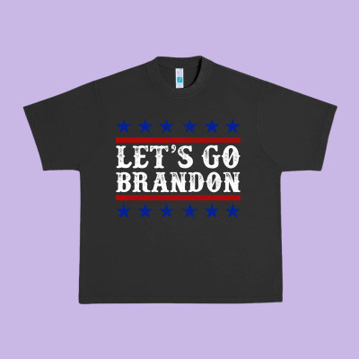 Let's Go Brandon Urban Heavy Tee Designed By Jasminsmagicworld