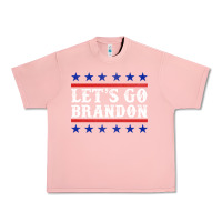 Salmon Let's Go Brandon Urban Heavy Tee - Jasminsmagicworld