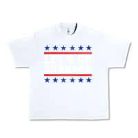 White Let's Go Brandon Urban Heavy Tee - Jasminsmagicworld