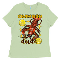 Matcha Mardi Gras Crawfish dude Ladies Tee - FaDigitalArtStudio