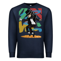 Navy michael jackson Premium Sweatshirt - artisFamous