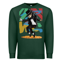 Sports Green michael jackson Premium Sweatshirt - artisFamous