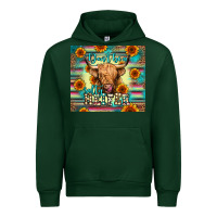 Forest Green don't be a salty heifer Urban Hoodie - Jasminsmagicworld