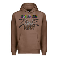 Chestnut halloween daddy Premium Hoodie - CowhideDigitalArt