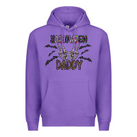 Purple halloween daddy Premium Hoodie - CowhideDigitalArt