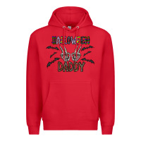 Red halloween daddy Premium Hoodie - CowhideDigitalArt