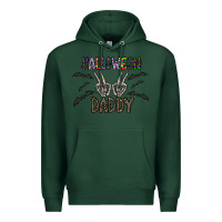 Sports Green halloween daddy Premium Hoodie - CowhideDigitalArt
