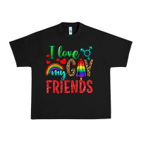 Black I Love My Gay Friends Urban Heavy Tee - BundleAndBundleShop