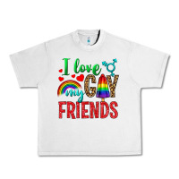 Lunar Rock I Love My Gay Friends Urban Heavy Tee - BundleAndBundleShop