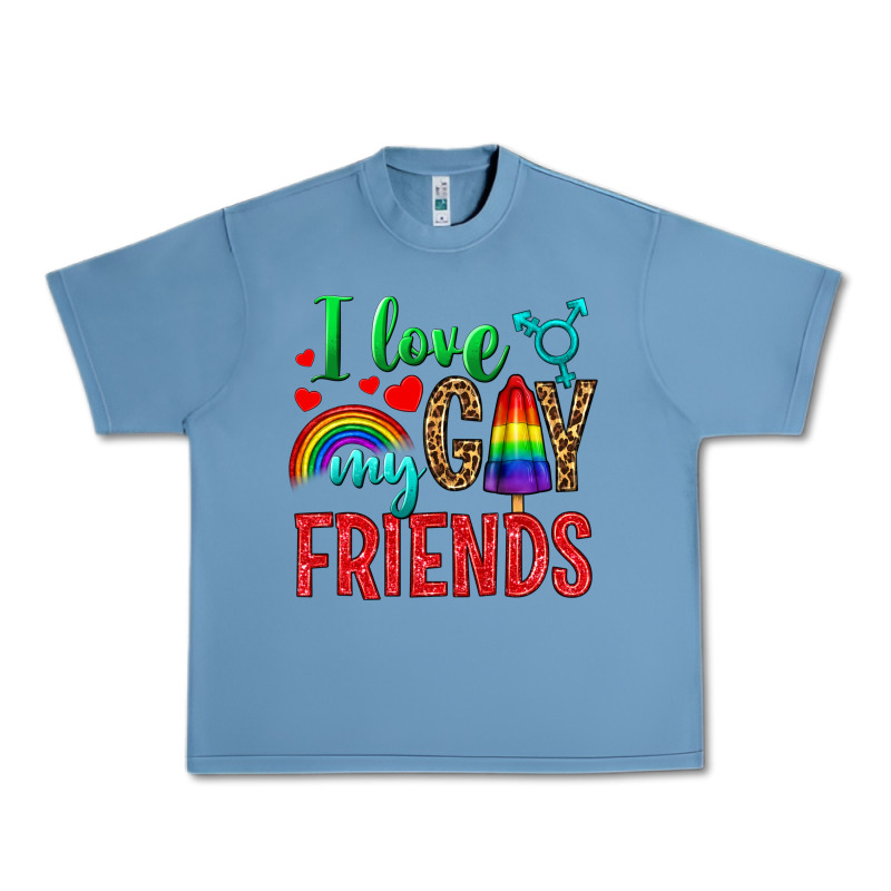 I Love My Gay Friends Urban Heavy Tee by BundleAndBundleShop | Teevron
