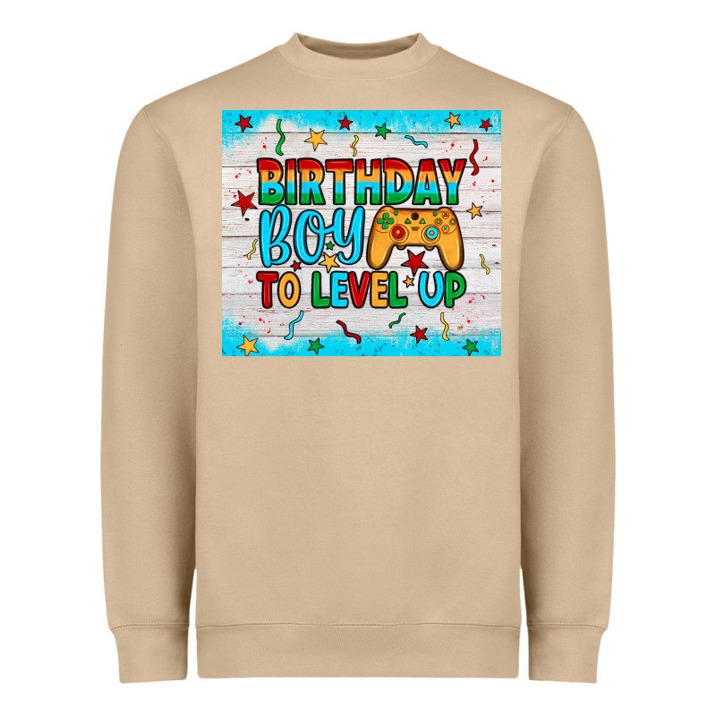 Birthday Boy To Level Up Heavyweight Sweatshirt by JahusDesignShop | Teevron