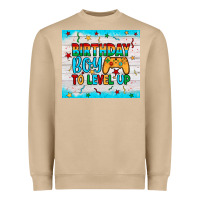 Mushroom birthday boy to level up Heavyweight Sweatshirt - JahusDesignShop