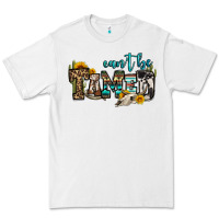 White can't be tamed bull skull Premium Tee - OliviaCreatesArt