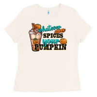Bone whatever spice your pumpkin coffee cup Ladies Tee - FaDigitalArtStudio