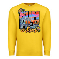 Lemon sum mer vibes Premium Sweatshirt - JahusDesignShop