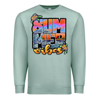 Seafoam sum mer vibes Premium Sweatshirt - JahusDesignShop