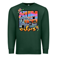 Sports Green sum mer vibes Premium Sweatshirt - JahusDesignShop