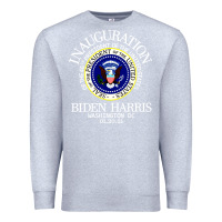 Heather Grey inauguration day Premium Sweatshirt - artisFamous