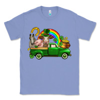 Colony Blue St. Patrick's Day farm animals Classic Tee - CowGirlArtShop