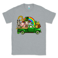 Heather Grey St. Patrick's Day farm animals Classic Tee - CowGirlArtShop