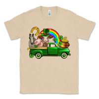 Mushroom St. Patrick's Day farm animals Classic Tee - CowGirlArtShop