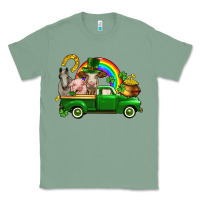 Sage St. Patrick's Day farm animals Classic Tee - CowGirlArtShop