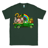 Sports Green St. Patrick's Day farm animals Classic Tee - CowGirlArtShop