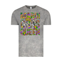 Cloud Rock Mardi Gras Queen Vintage Tee - BundleAndBundleShop