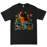 Black can't tame a cowgirl Premium Tee - OliviaCreatesArt
